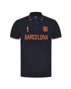Black Half Sleeves Polo Shirt