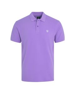 Lavender Cotton Polo Shirt