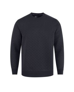 Textured Black Sweatshirt
