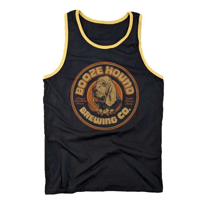 Boozehound Brewing Co. Ringer Tank Top All Size Available