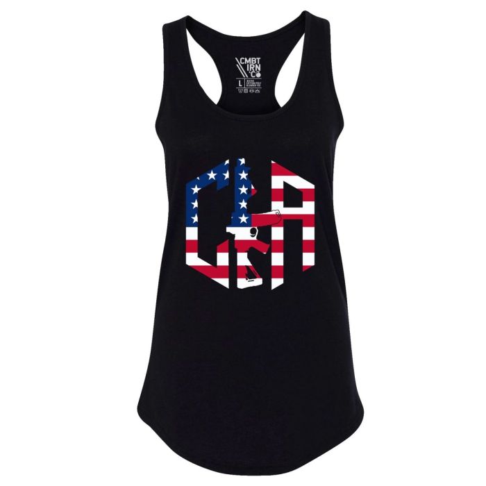 CIA HEX USA EDITION WOMEN'S RACERBACK TANK