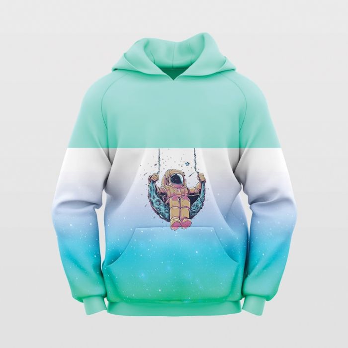 Hanging Astronaut Unisex All Over Hoodies All Size Available