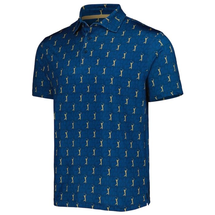 Men's Barstool Golf Navy THE PLAYERS Polo All Size Available