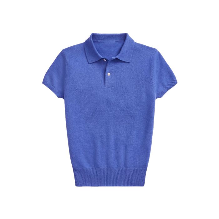 Slim Fit Cashmere Polo Shirt All Size Available