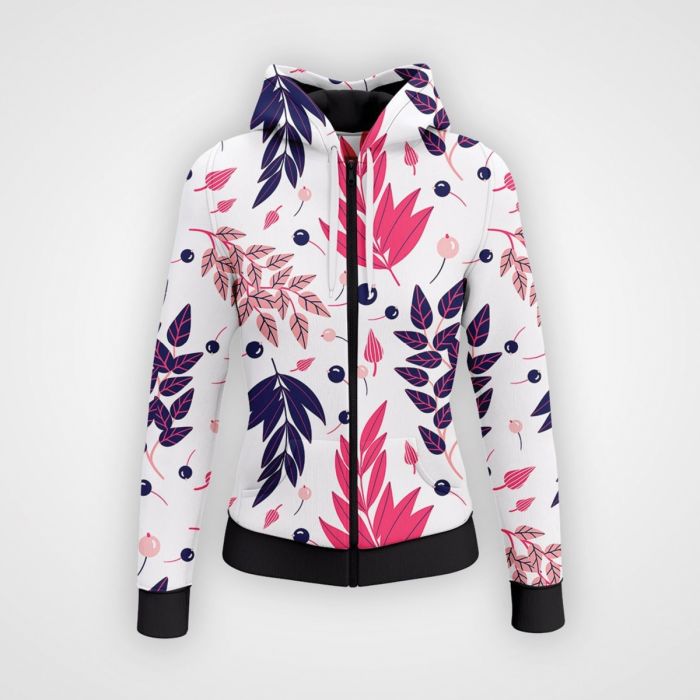 Spring Time Women Zipper Hoodies All Size Available