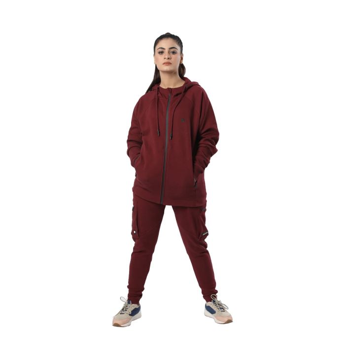 TRENDY SUIT STRAIGHT BOTTOM 360+566 (WINE)