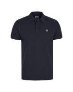Black Cotton Polo Shirt