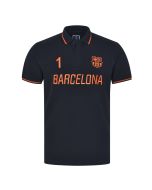 Black Half Sleeves Polo Shirt