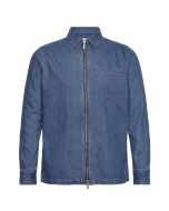 Denim Shirts With Zipp All Size Available